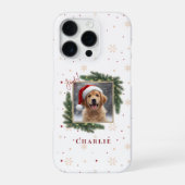 Personalisiertes Weihnachts-Haustierfoto – Feierta iPhone Hülle (Rückseite)