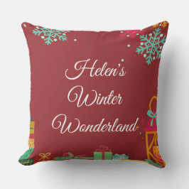 Personalisiertes Weihnachts-Kissen Kissen