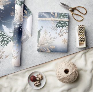 Personalisiertes Weihnachts-Namen-Verpackungspapie Geschenkpapier