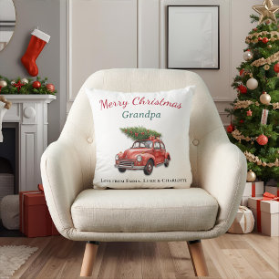 Personalisiertes Weihnachts-Opa-Kissen-Geschenk Kissen