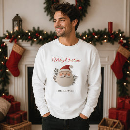 Personalisiertes Weihnachts-Sweatshirt mit Santa f Sweatshirt
