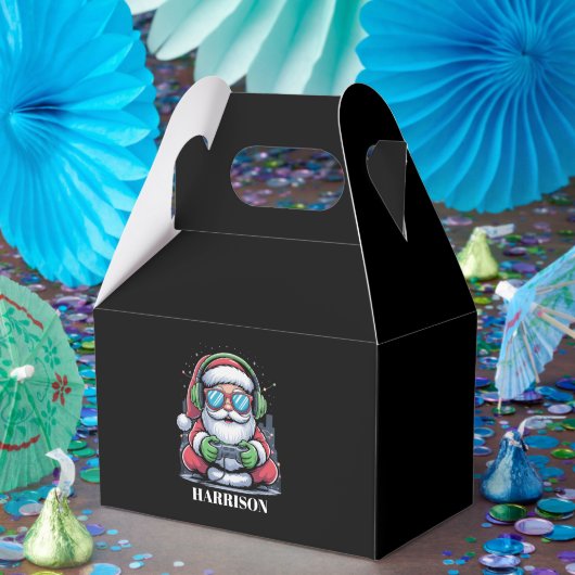 Personalisiertes Weihnachts-Videospiel-Santa Xmas Geschenkschachtel (Party)