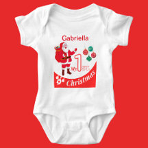 Personalisiertes Weihnachtsbaby "Mein 1. Weihnacht