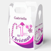 Personalisiertes Weihnachtsbaby "Mein 1. Weihnacht Geschenkschachtel (Geöffnet)