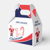 Personalisiertes Weihnachtsbaby "Mein 1. Weihnacht Geschenkschachtel (Rückseite)