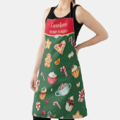 Personalisiertes Weihnachtsbackmuster Schürze (InSitu)