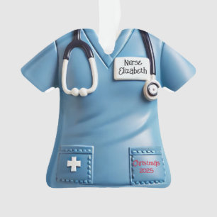 Personalisiertes Weihnachtsbaumanhänger Krankenpfl Ornament