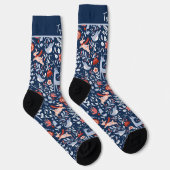 Personalisiertes Weihnachtsbild Socken (Rechts)