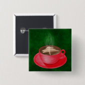 Personalisiertes Weihnachtsfest Button (Vorne & Hinten)