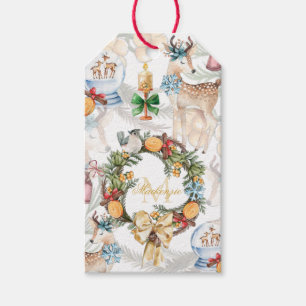 Personalisiertes Weihnachtsfest Geschenkanhänger