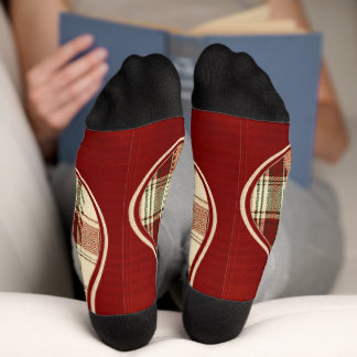 Personalisiertes Weihnachtsfest im Farmhouse-Stil  Socken