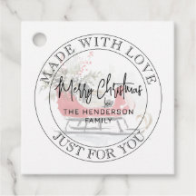 Personalisiertes Weihnachtsfest mit Liebe Schlitte