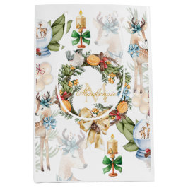 Personalisiertes Weihnachtsfest Mittlere Geschenktüte