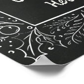 Personalisiertes Weihnachtsfest Poster (Ecke)