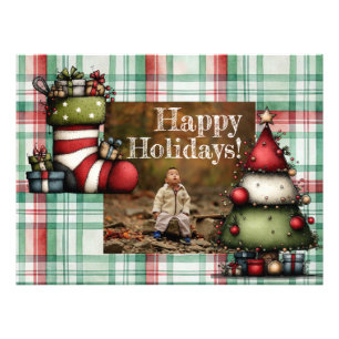 Personalisiertes Weihnachtsfoto Fotodruck