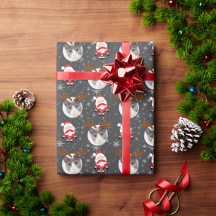Personalisiertes Weihnachtsfoto  Geschenkpapier