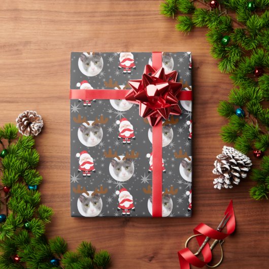 Personalisiertes Weihnachtsfoto Geschenkpapier (Feiertagsgeschenk)