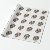Personalisiertes Weihnachtsfoto vom Haustier – Fei Geschenkpapier (Ungerollt)