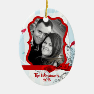 Personalisiertes Weihnachtsgebäck FOTO Ornament