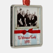 Personalisiertes Weihnachtsgebäck FOTO Ornament (Rechts)