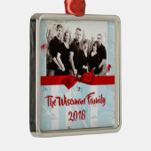 Personalisiertes Weihnachtsgebäck FOTO Ornament (Rechts)