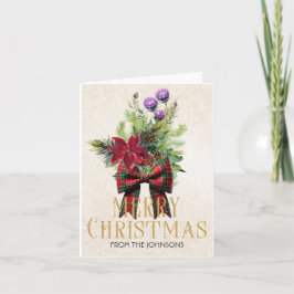 Personalisiertes Weihnachtsgebäck Karte