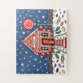 Personalisiertes Weihnachtsgebäck Puzzle (Vertikal)