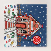 Personalisiertes Weihnachtsgebäck Puzzle (Horizontal)