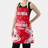 Personalisiertes Weihnachtsgebäck Schürze (InSitu)