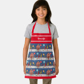 Personalisiertes Weihnachtsgebäck Schürze (Insitu)