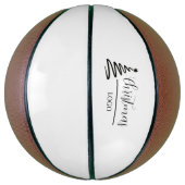 Personalisiertes Weihnachtsgeschenk - Benutzerdefi Basketball (Vertikal)