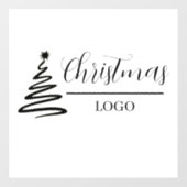Personalisiertes Weihnachtsgeschenk - Benutzerdefi Fensteraufkleber (Blatt)