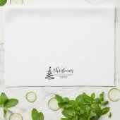 Personalisiertes Weihnachtsgeschenk - Benutzerdefi Geschirrtuch (Gefaltet)