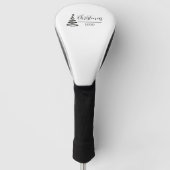 Personalisiertes Weihnachtsgeschenk - Benutzerdefi Golf Headcover (Vorderseite)
