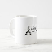 Personalisiertes Weihnachtsgeschenk - Benutzerdefi Kaffeetasse (Vorderseite Links)