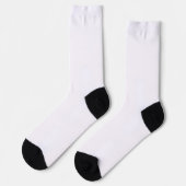 Personalisiertes Weihnachtsgeschenk - Benutzerdefi Socken (Linkes Detail)