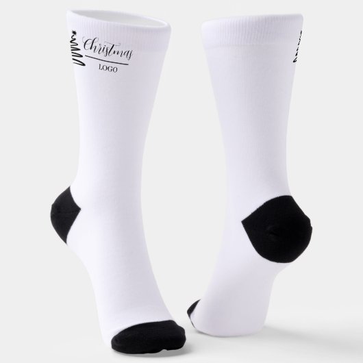 Personalisiertes Weihnachtsgeschenk - Benutzerdefi Socken (Gewinkelt)