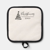 Personalisiertes Weihnachtsgeschenk - Benutzerdefi Topflappen (Vorderseite)