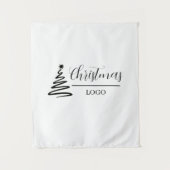 Personalisiertes Weihnachtsgeschenk - Benutzerdefi Wandteppich (Vorderseite)