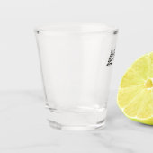 Personalisiertes Weihnachtsgeschenk Benutzerdefini Schnapsglas (Links)