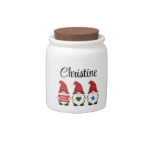 Personalisiertes Weihnachtsgeschenk Candy Jar
