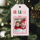 Personalisiertes Weihnachtsgeschenk Foto | Niedlic Geschenkanhänger