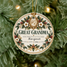 Personalisiertes Weihnachtsgeschenk für die Urgroß