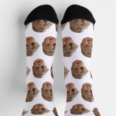 Personalisiertes Weihnachtsgeschenk für Ehemann Eh Socken (Oben)