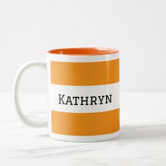 Personalisiertes Weihnachtsgeschenk für ihn oder s Zweifarbige Tasse