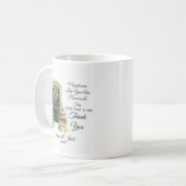 Personalisiertes Weihnachtsgeschenk für Nachbarn - Kaffeetasse (Vorderseite Links)