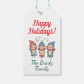 Personalisiertes Weihnachtsgeschenk Geschenkanhänger (Vorderseite)