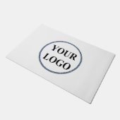 Personalisiertes Weihnachtsgeschenk - individuelle Fußmatte (Schrägansicht)