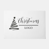 Personalisiertes Weihnachtsgeschenk - individuelle Fußmatte (Vorderseite)