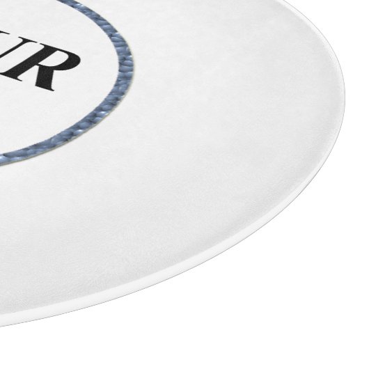 Personalisiertes Weihnachtsgeschenk - individuelle Schneidebrett (Ecke)